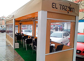Instalación de Toldo Cerramiento de Terraza en Fuenlabrada.