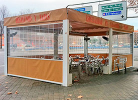 Instalación de Toldo Cerramiento de Terraza en Madrid.