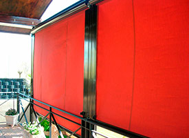 Instalación de Toldo Vertical con Cofre en Fuenlabrada.